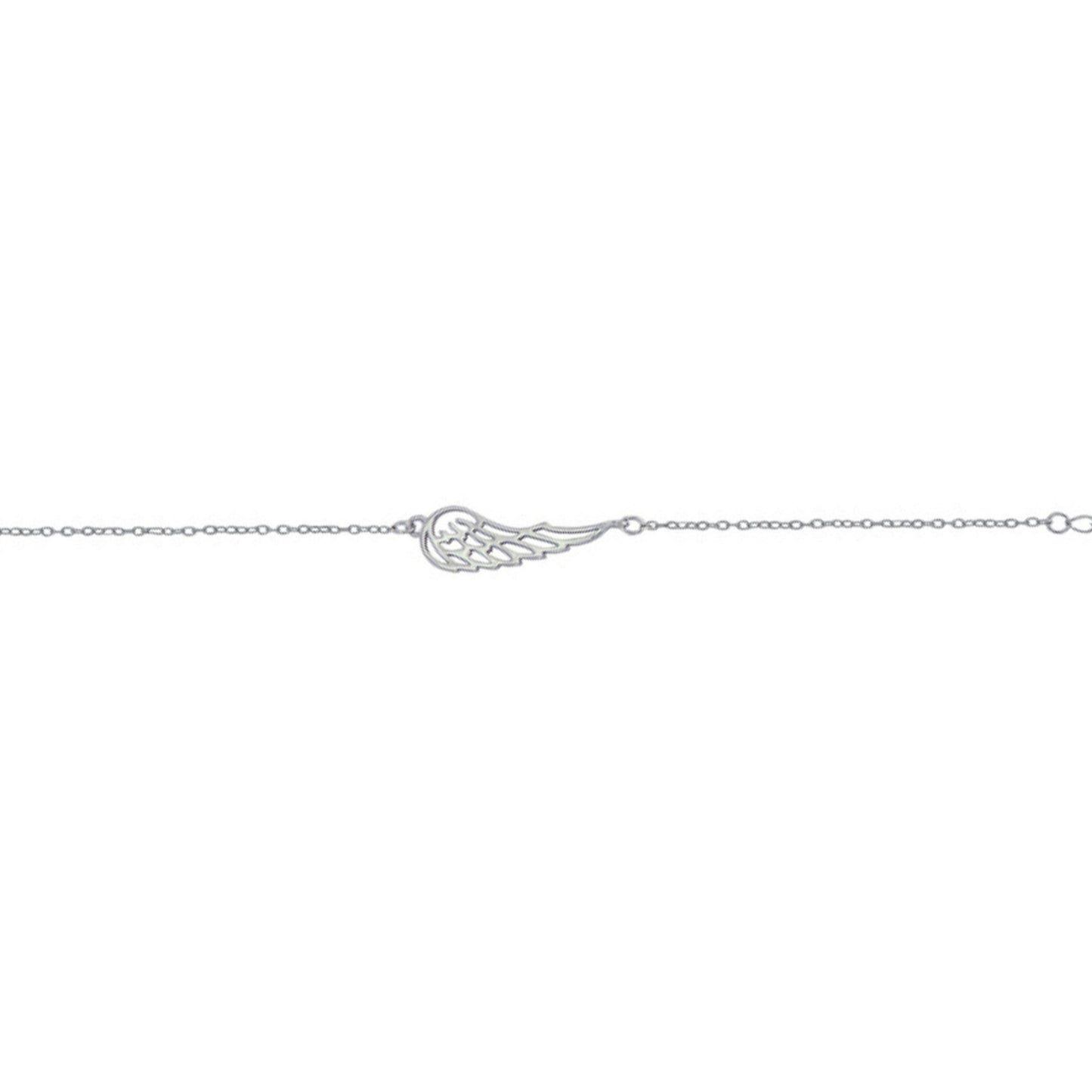 Wing bracelet in silver