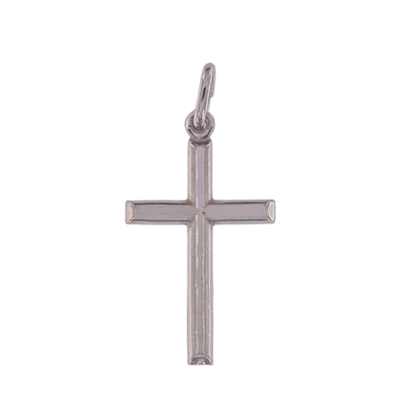 Silver Cross Choker