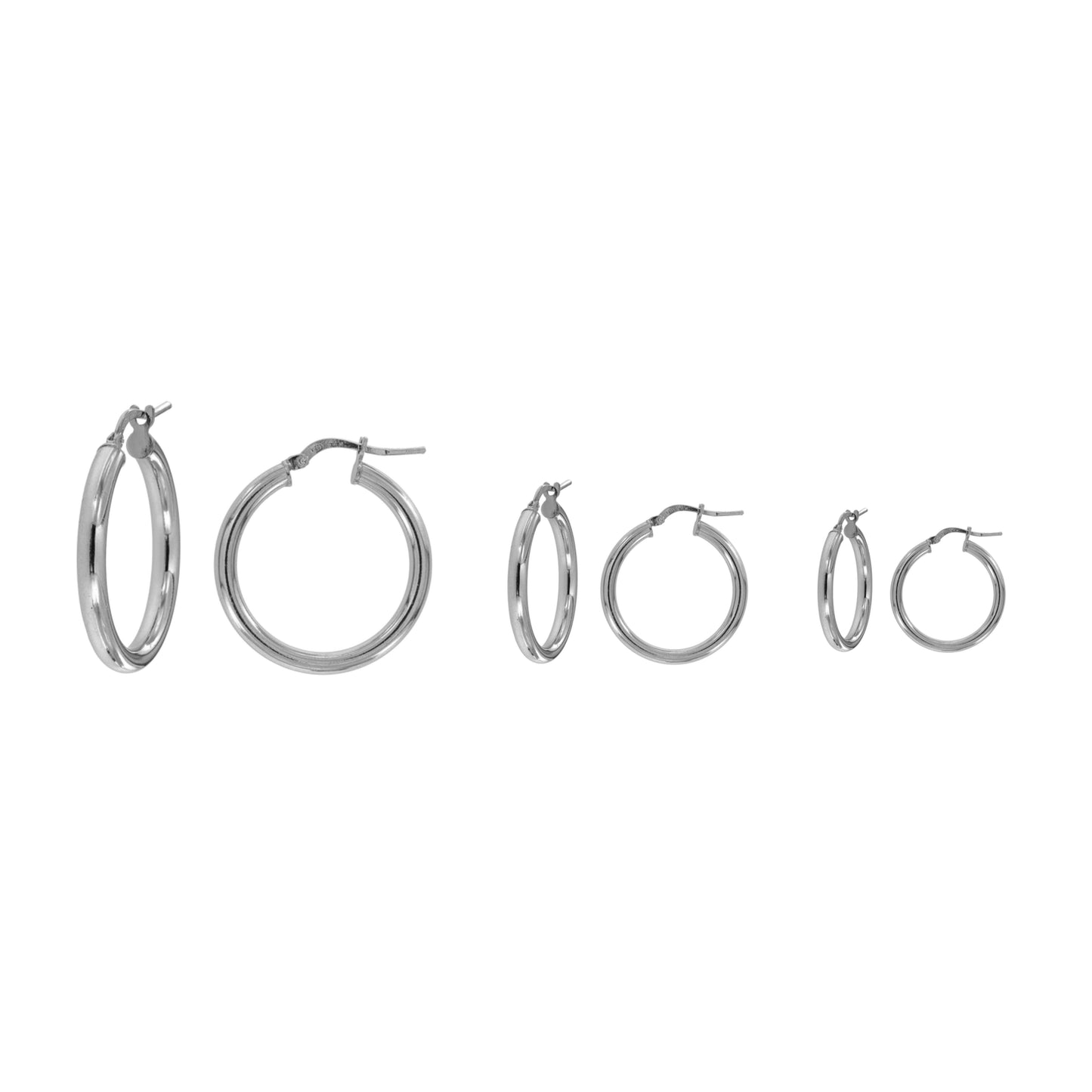 Pendientes Aros en plata