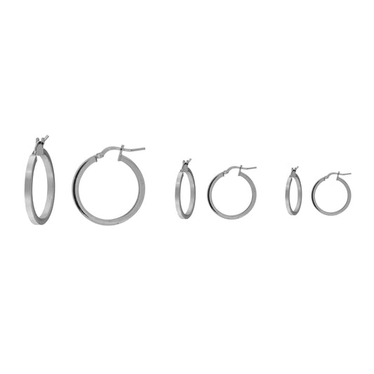 Pendientes Aros en plata